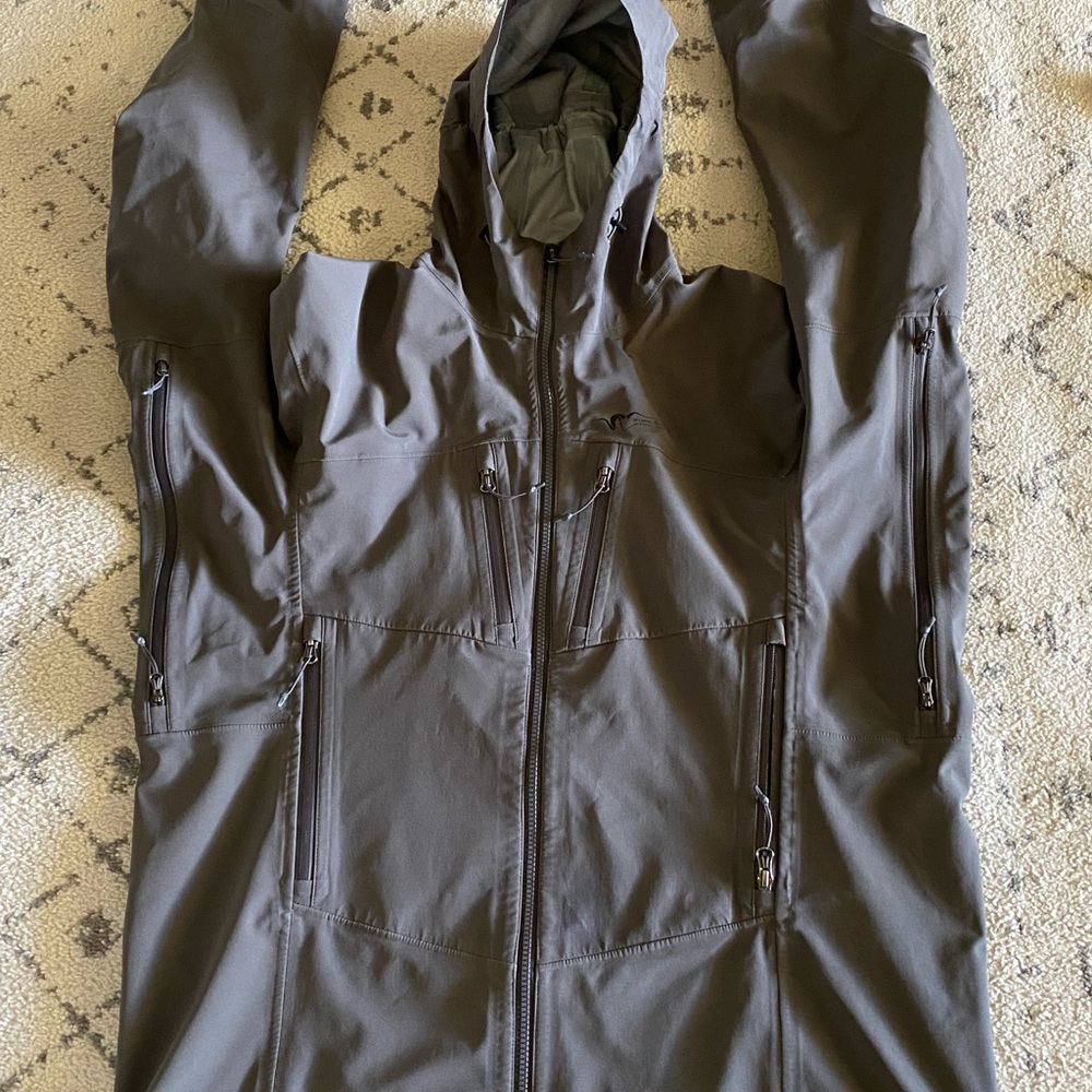 Men's Gray Hooded Jacket